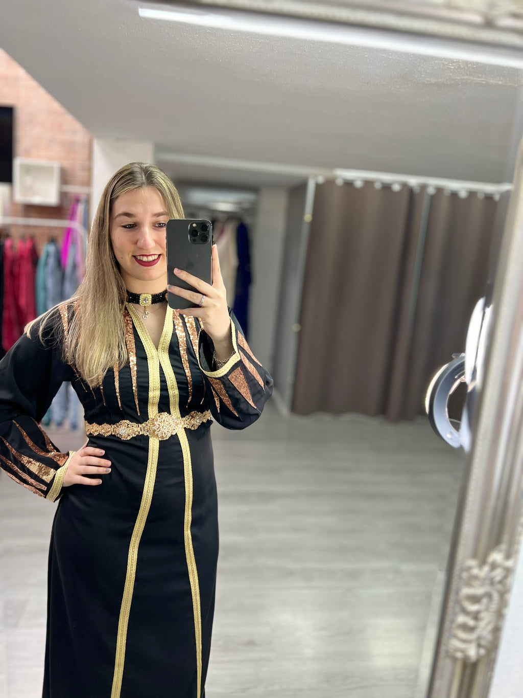 Vestido con lentejuelas