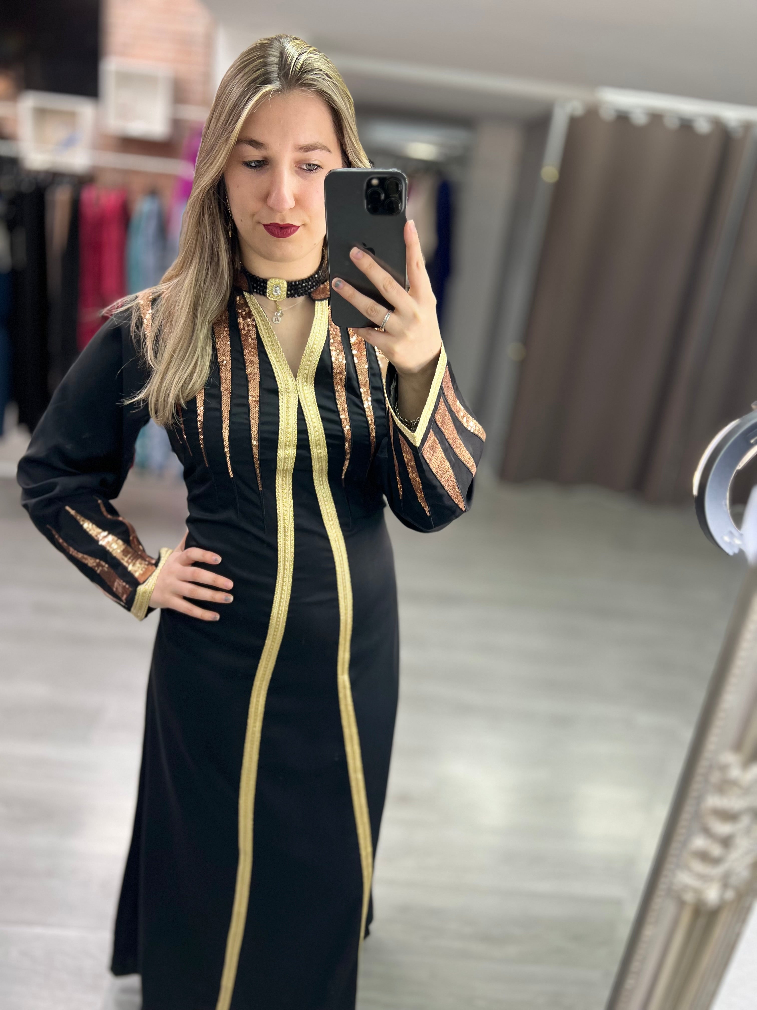 Vestido con lentejuelas