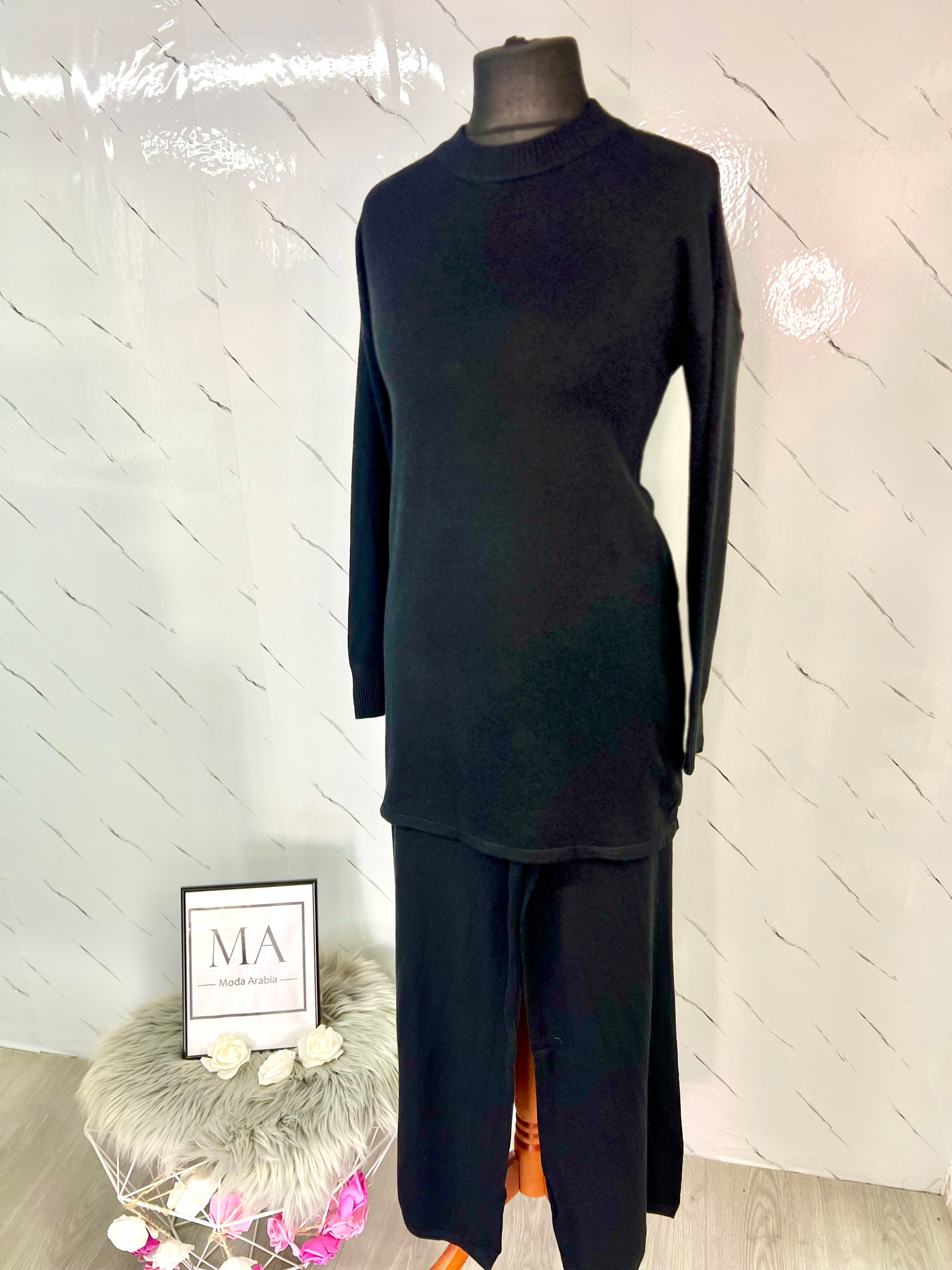 Conjunto punto fino Negro