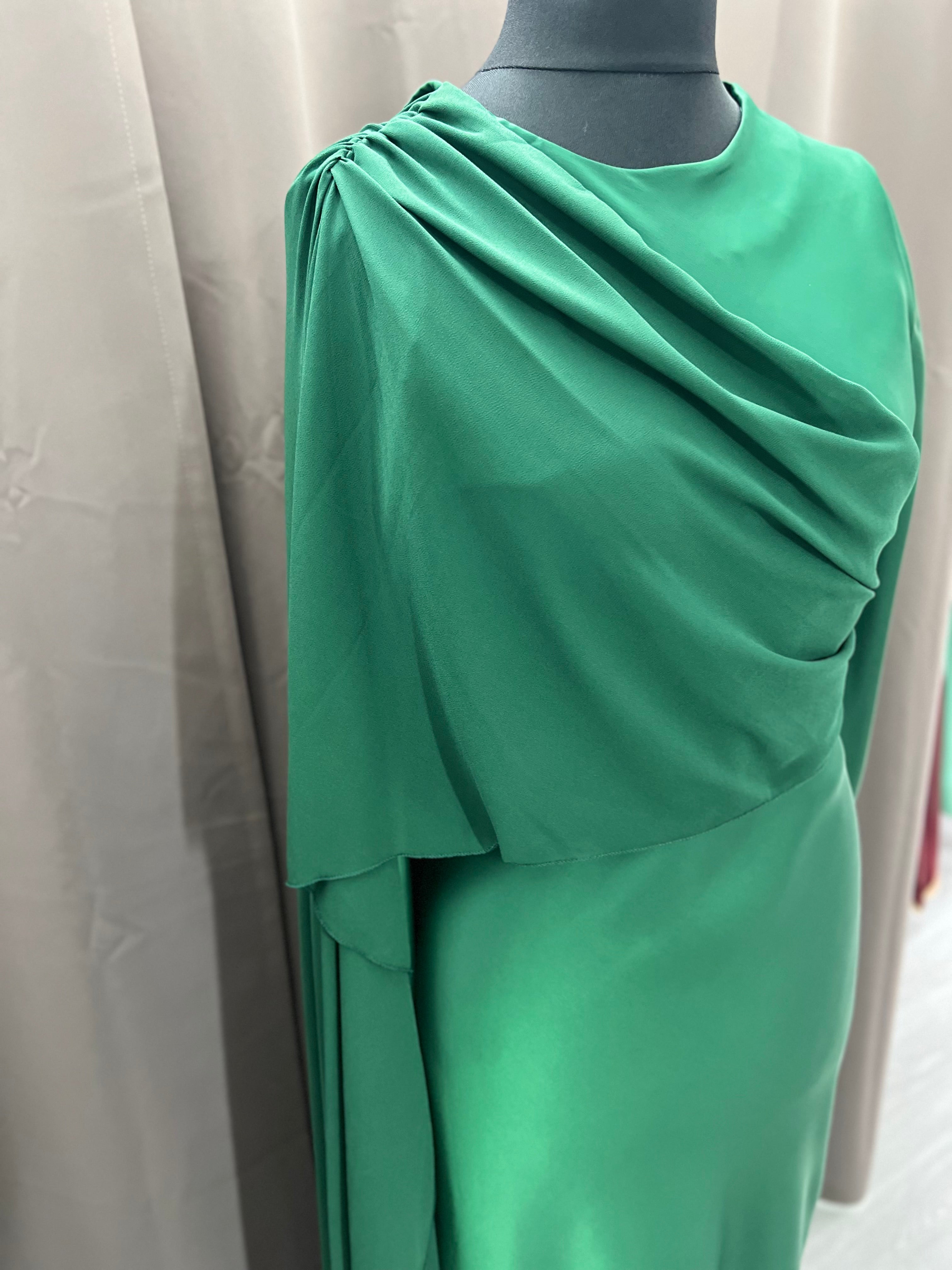 Vestido tul verde