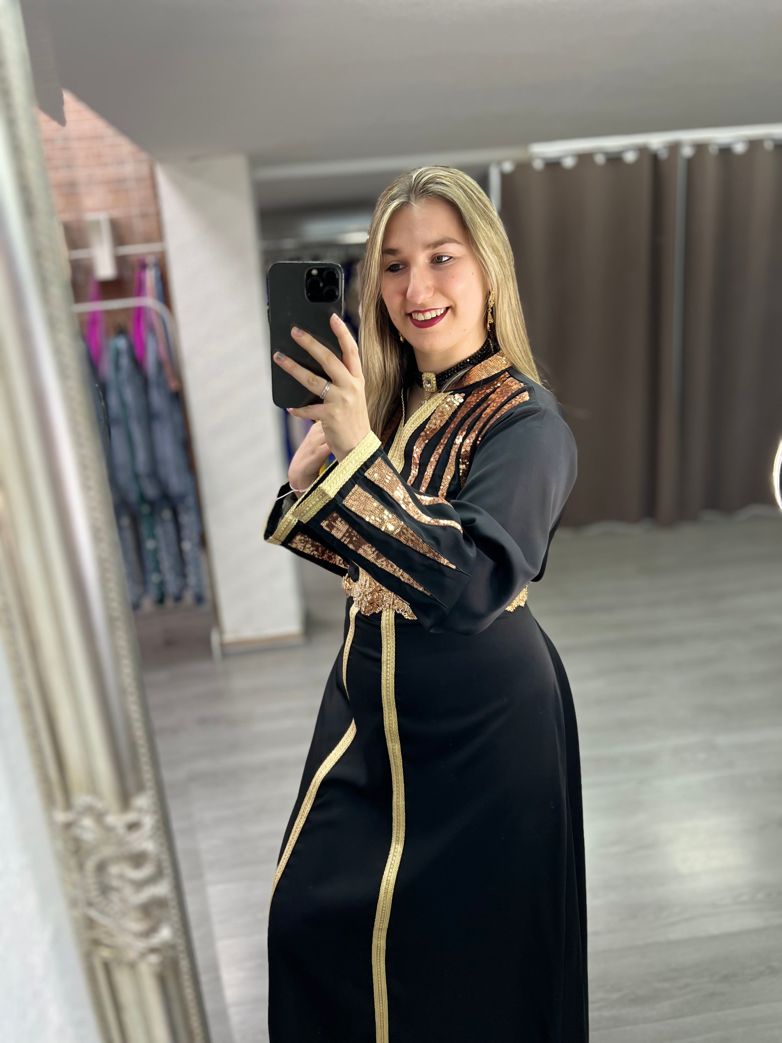 Vestido con lentejuelas