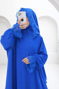 Abaya de niña Azul